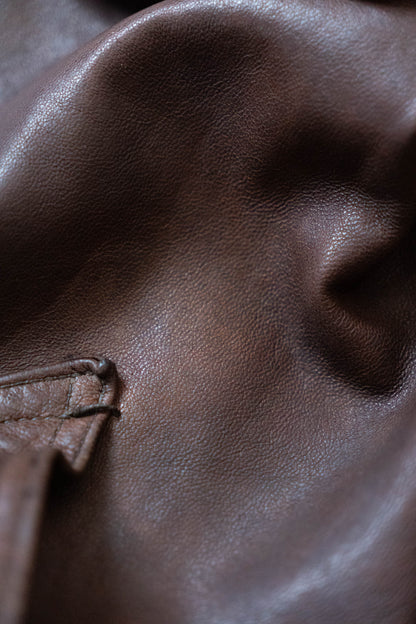 40s german kriegsmarine U-boat leather jacket