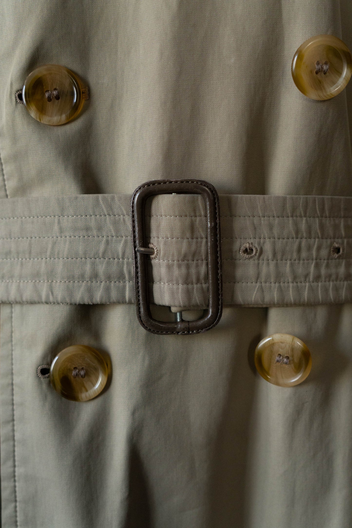 80s burberrys trench coat "trench21" full set cotton fabric