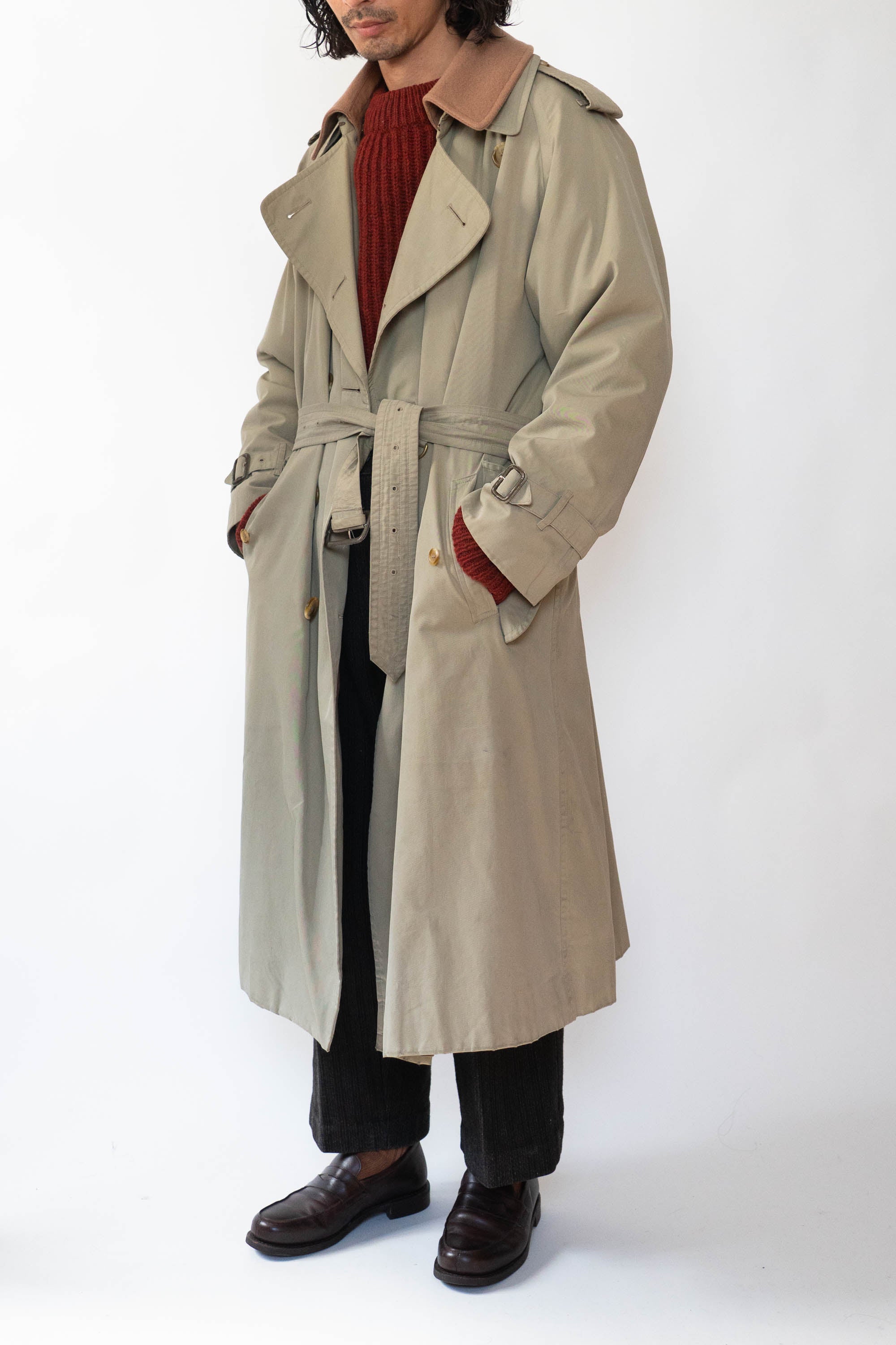 80s burberrys trench coat 