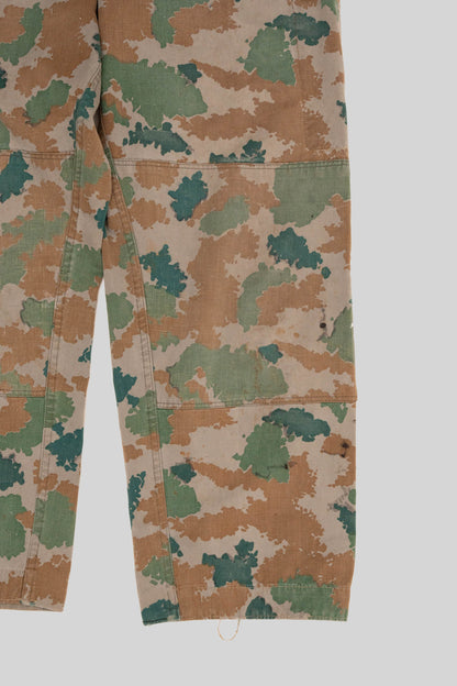 60s GERMAN ARMY BLUMENTARN CAMOUFLAGE TROUSER
