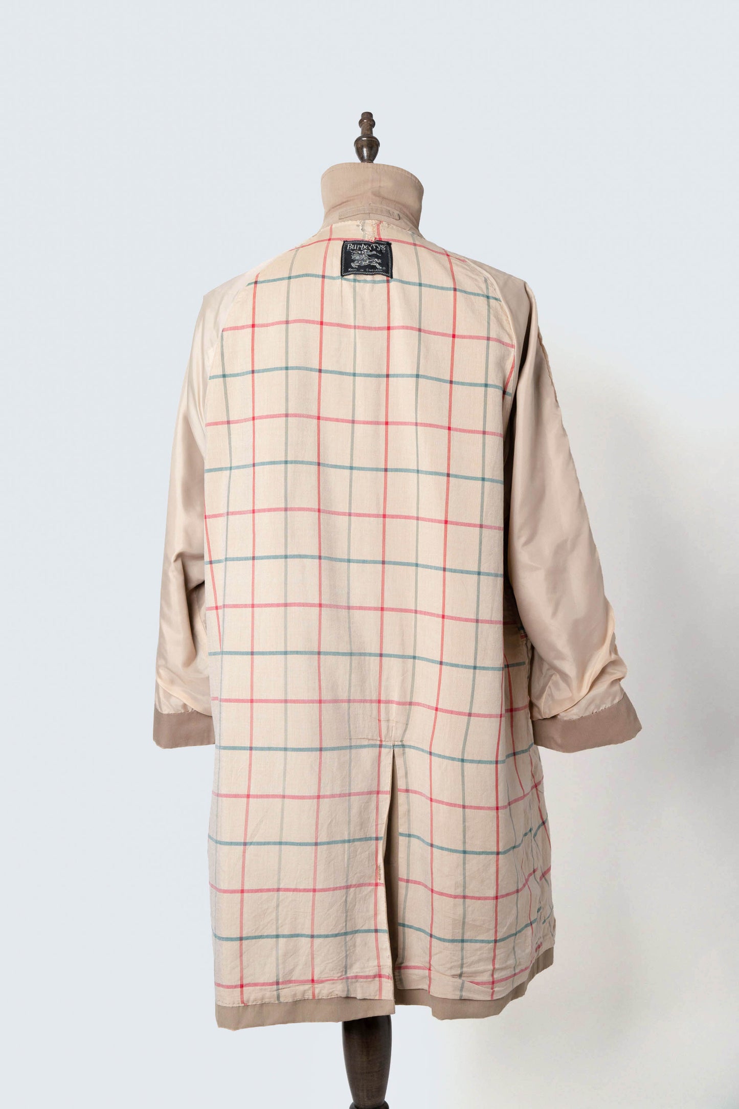 80s burberry single panel sleeve balmacaan coat"commuterⅡ"